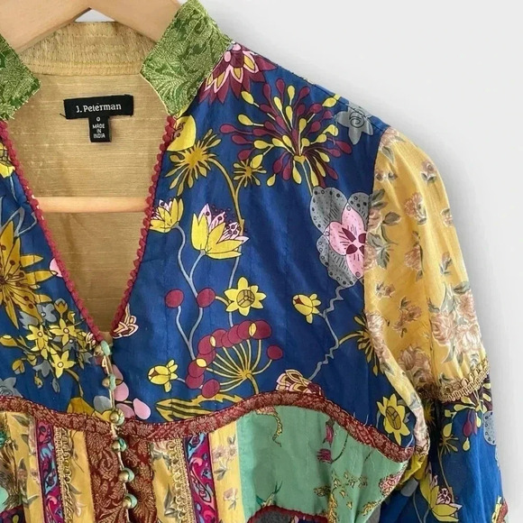 J. Peterman Jaisalmer Dress Sz 0 - Picture 3 of 7